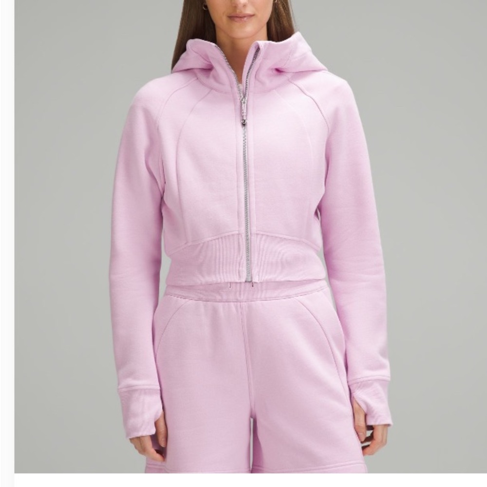 Lululemon Scuba Full Zip Cropped Jacket